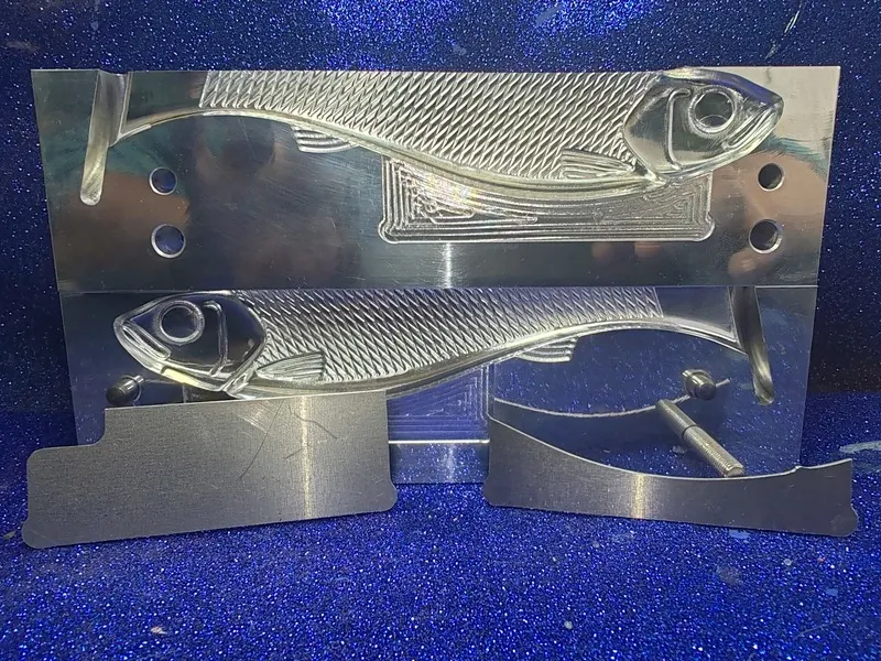 aluminium swimbait mold